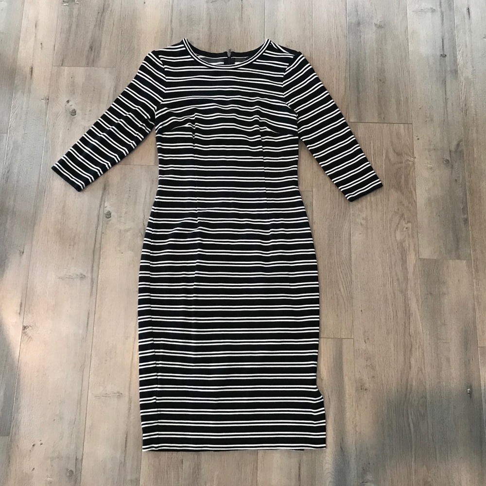 Ann Taylor Striped Dress